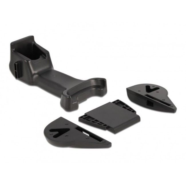 DeLOCK Industrial Barcode Scanner 1D and 2D for 2.4 GHz or Bluetooth with inductive charging station