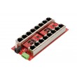 Extralink Gigabit PoE Injector 8 Port Active, 8 ports Gigabit 802.3at/af, Mode A Extralink Gigabit PoE Injector 8 Port Active, 8 ports Gigabit 802.3at/af, Mode A
