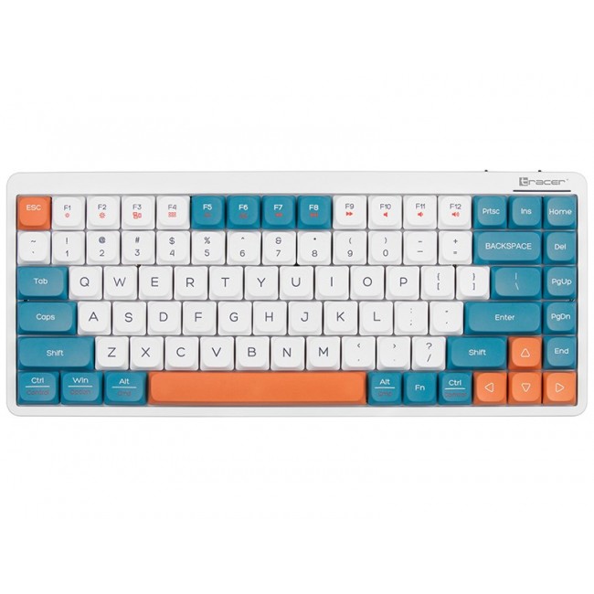 Mechanical keyboard Tracer FINA 84 White/Blue (Outemu Red Switch) TRAKLA47309