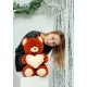 FRANK teddy bear 50 cm brown FRANK teddy bear 50 cm brown