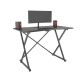 Techly Gaming Desk for PC with Angular Ergonomic Edge Black Techly Gaming Desk for PC with Angular Ergonomic Edge Black