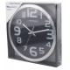 Esperanza EHC013K Wall Clock - Zurich - Black Quartz clock Oval Black, White