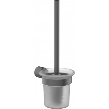 Wall-hung toilet brush