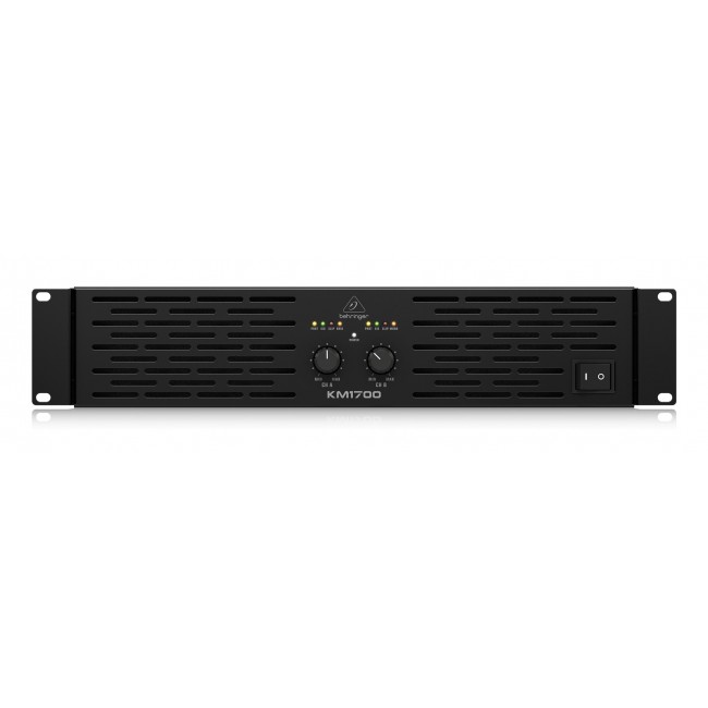 Behringer KM1700 audio amplifier Performance/stage Black Behringer KM1700 audio amplifier Performance/stage Black