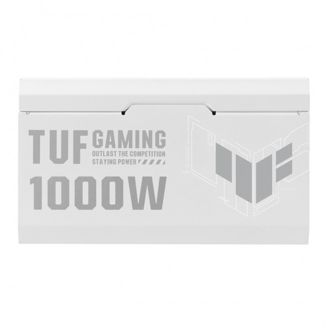 ASUS TUF Gaming 1000W Gold White Edition power supply unit 20+4 pin ATX ATX ASUS TUF Gaming 1000W Gold White Edition power supply unit 20+4 pin ATX ATX