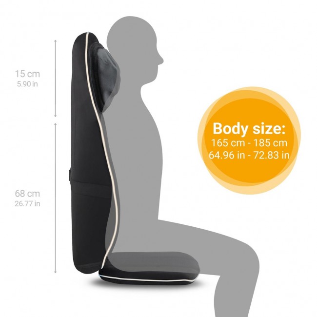 Massage seat pad Shiatsu Medisana MCN