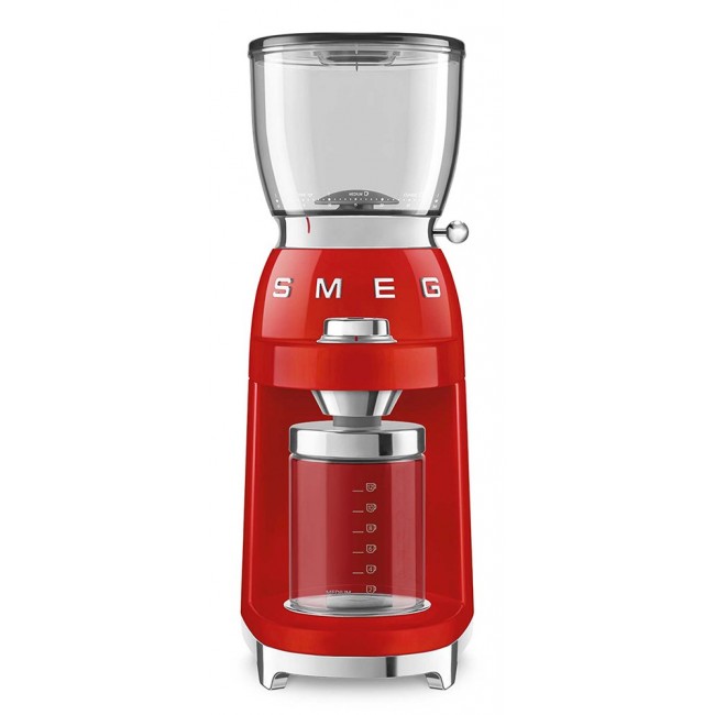 Smeg 50's Style Coffee Grinder CGF11RDEU Red
