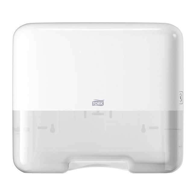 Tork Singlefold/C-fold Mini Sheet paper towel dispenser White Tork Singlefold/C-fold Mini Sheet paper towel dispenser White