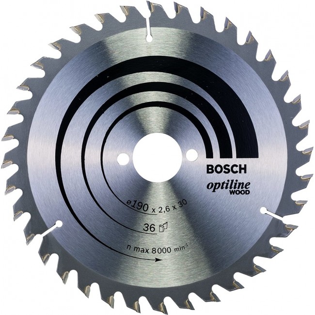 Bosch Optiline Wood Circular Saw Blades