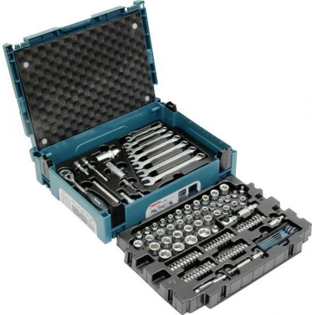 Makita E-08713 mechanics tool set 120 tools