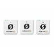 R DE Wireless ME Dual White - compact wireless microphone system with two transmitters for two-channel recording R DE Wireless ME Dual White - compact wireless microphone system with two transmitters for two-channel recording