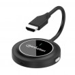 Manhattan 1080p Wireless HDMI Display Presentation Kit, 2-Piece Set with HDMI Receiver and HDMI Transmitter Dongle to Wirelessly Display a Video Signal from a Laptop/Tablet/Smartphone on an HDMI TV or Projector, Black