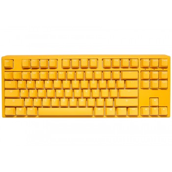 Ducky One 3 Yellow TKL keyboard Gaming USB QWERTZ German