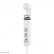 Neomounts DS22-840WH6 Desk socket with clamp and USB-C and USB-A ports - Quick charge