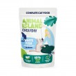 ANIMAL ISLAND Everyday White fish pulled fillets in broth - wet cat food - 85g