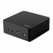 MSI Cubi NUC 1M Intel Core 3 100U (14th Gen - Series 1) Barebone, NUC, SFF, Mini Computer, HTPC, (NO RAM, NO Storage, NO OS), Intel Graphics/DDR5/Dual ThunderBolt 4/Dual HDMI/Dual LAN/WiFi 6E/BT 5.3/VESA - NUC 1M i3 100U BB