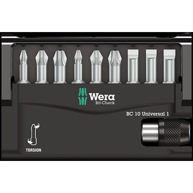 Wera 05056161001 screwdriver bit 9 pc(s)