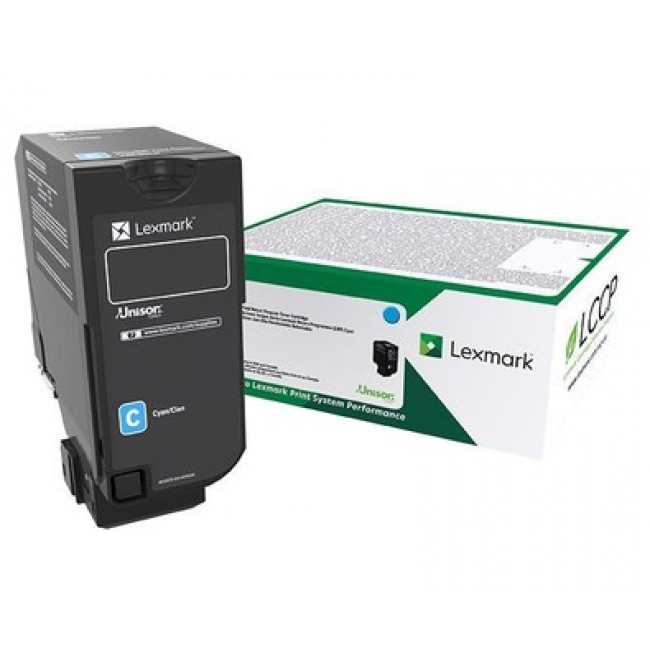 Lexmark 75B20C0 toner cartridge 1 pc(s) Original Cyan