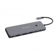 Verbatim CMH-13 USB Type-C 10000 Mbit/s Silver Verbatim CMH-13 USB Type-C 10000 Mbit/s Silver