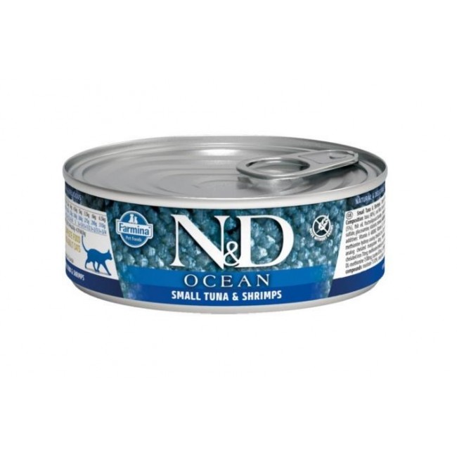 Farmina N&D Cat Ocean Sea Small Tuna & Shrimp 70g