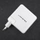 Qoltec 96W FAST Wall Charger | 5-20V | 3- 4.7A | USB C PD | Laptop | Smartphone | White