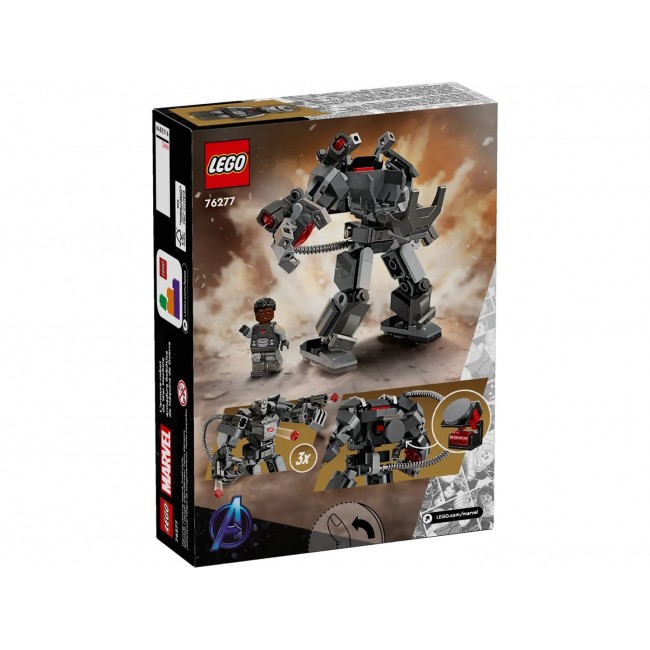 LEGO MARVEL 76277 WAR MACHINE MECH ARMOR LEGO MARVEL 76277 WAR MACHINE MECH ARMOR