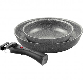 BALLARINI TORRE Set of 2 pans (20 + 28 cm) 1H