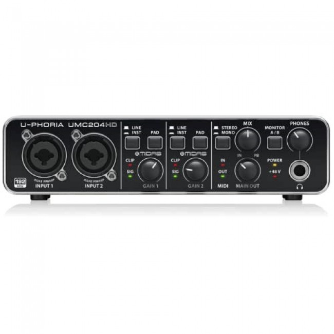 Behringer UMC204HD supplementary music equipment