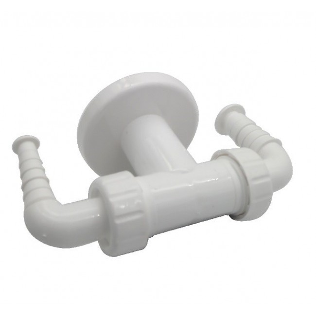 DOUBLE CONNECTION FOR CONNECTING A WASHING MACHINE, DISHWASHER FI32