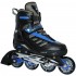 Outrace Ghost Sky Blue Roller Skates Black/Blue PW-125C 43-46