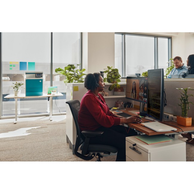 HP Poly Blackwire 3325 Stereo Microsoft Teams Certified USB-C Headset +3.5mm Plug +USB-C/A Adapter