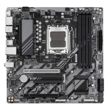 GIGABYTE B850M D3HP Motherboard - AMD Ryzen 9000 Series CPUs, 5+2+2 Phases Digital VRM, up to 8200MHz DDR5 (OC), 1xPCIe 5.0 + 1xPCIe 4.0 M.2, GbE LAN, USB 3.2 Gen 2