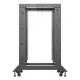 OPEN RACK 18U 600X800 BLACK LANBERG