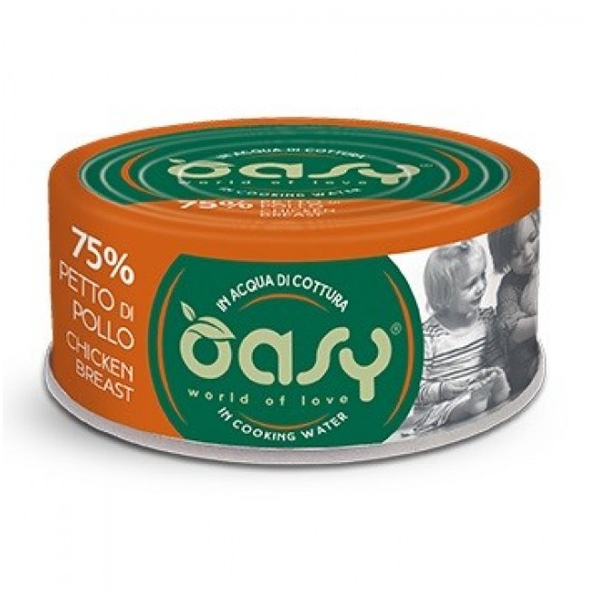 OASY More Love Chicken Breast - wet cat food - 70g