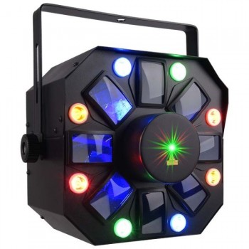 LIGHT4ME OCTALED disco light effect RGBWA flower