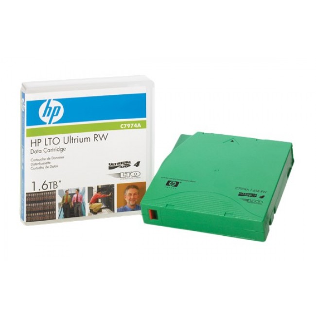 HPE LTO4 Ultrium 1.6TB Read/Write Data Cartridge Blank data tape 800 GB LTO 0.496