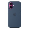 Apple iPhone16 Silicone Case with MagSafe - Denim Apple iPhone16 Silicone Case with MagSafe - Denim