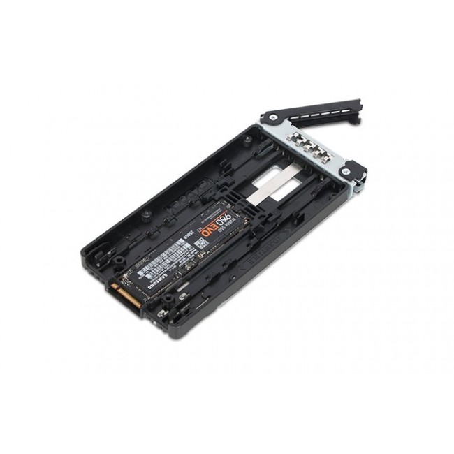 Icy Dock MB834TP-B storage drive enclosure SSD enclosure Aluminium, Black 2.5