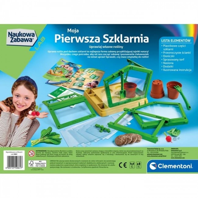 Clementoni Set Mini Greenhouse