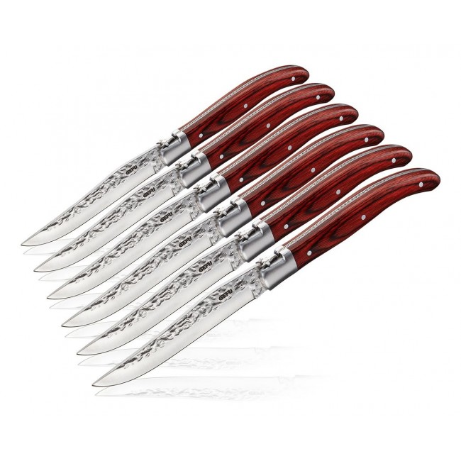 Set of 6 RANCHO steak knives