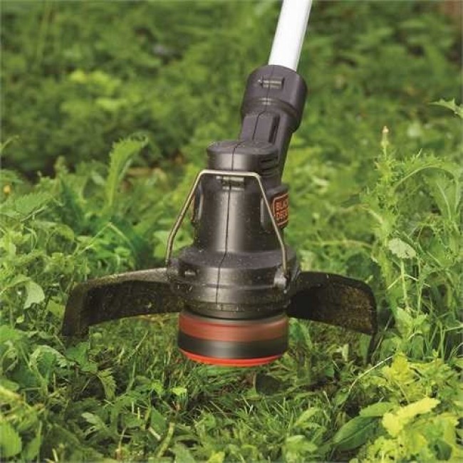 Black & Decker ST182320 brush cutter/string trimmer Battery Black, Orange