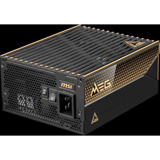 MSI MEG Ai1600T 1600W PCIE5 80+ Titanium power supply (306-7ZPEX11-CE0)