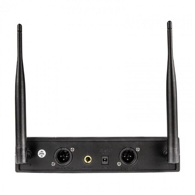 DNA Professional DVS2 - wireless microphone, 2 handheld transmitters + base unit (560 590 MHz)