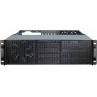 Inter-Tech 3U-30248 Rack Black, Stainless steel