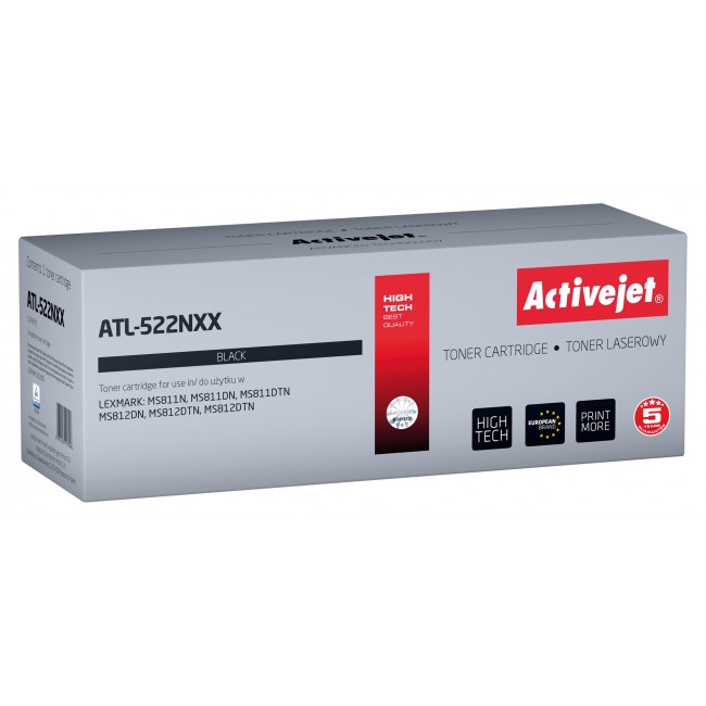 Activejet ATL-522NXX toner (replacement for Lexmark 52D2X00 (522X) Supreme 45000 pages black) Activejet ATL-522NXX toner (replacement for Lexmark 52D2X00 (522X) Supreme 45000 pages black)