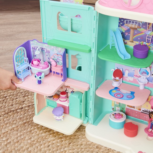 Gabby's Dollhouse Primp and Pamper Bathroom with MerCat Figure, 3 Accessories, 3 Furniture and 2 Deliveries, Kids Toys for Ages 3 and up Gabby's Dollhouse Primp and Pamper Bathroom with MerCat Figure, 3 Accessories, 3 Furniture and 2 Deliveries, Kids Toys for Ages 3 and up