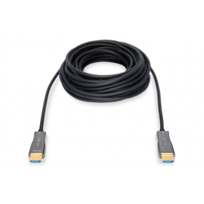 Digitus HDMI AOC Hybrid Fiber Optic Cable, UHD 4K, 20 m Digitus HDMI AOC Hybrid Fiber Optic Cable, UHD 4K, 20 m