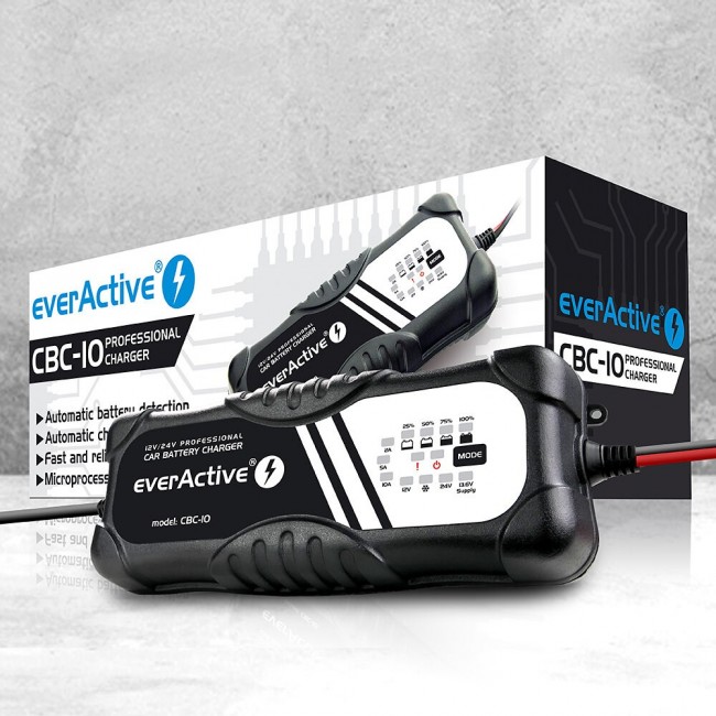 Charger, charger everActive CBC10 12V/24V Charger, charger everActive CBC10 12V/24V