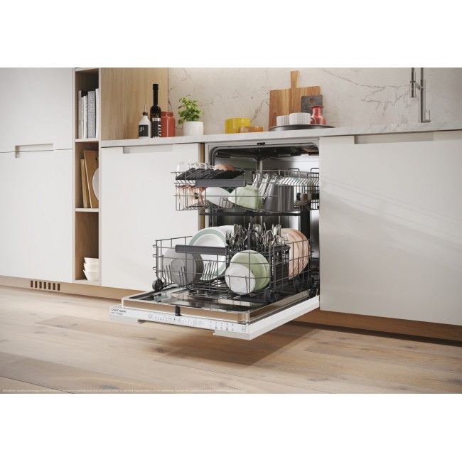 Candy Rapid CS 4E7L0W Fully built-in 14 place settings E