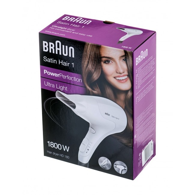 Braun HD180 1800 W White Braun HD180 1800 W White